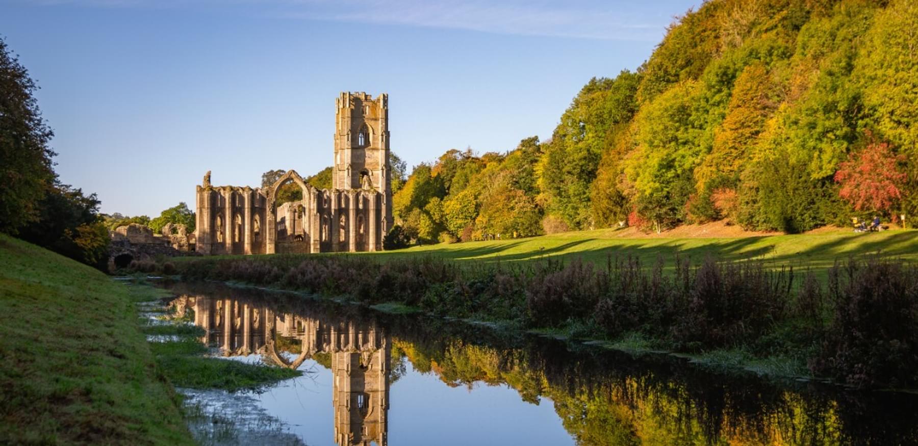 Autumn at Fountains Abbey and Studley Royal Credit J Shepherd