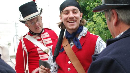 Captain Cook Memorial Museum re enactors 1321995745