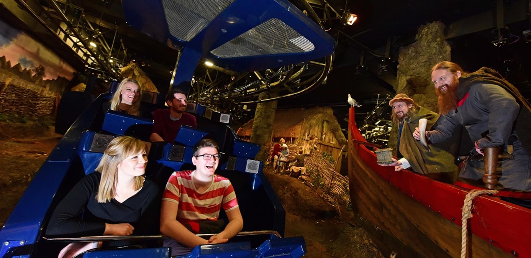 Experience the recreated Coppergate on the JORVIK ride experience 11 1402446847