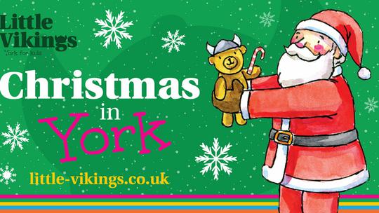 Little Vikings Christmas Illustration Chris