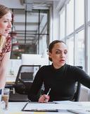 Two Ladies working 497331935