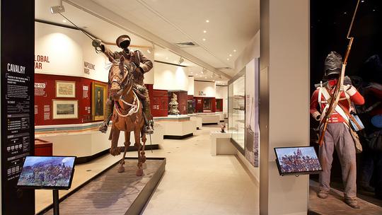 York Army Museum infantryman and cavalryman