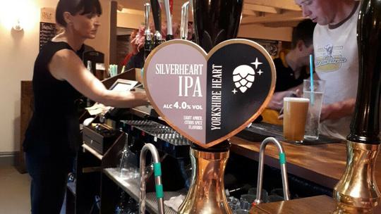 Silverheart on the bar